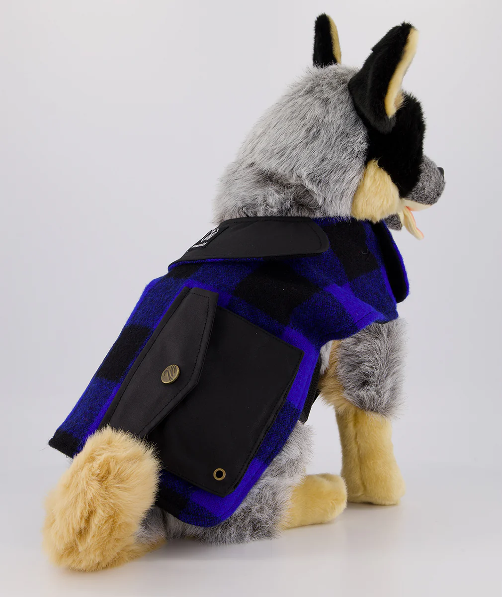 Classic Wool Dog Coat - Image 3