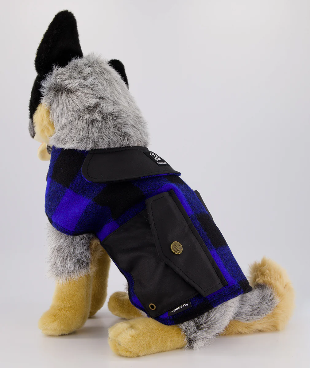 Classic Wool Dog Coat - Image 4