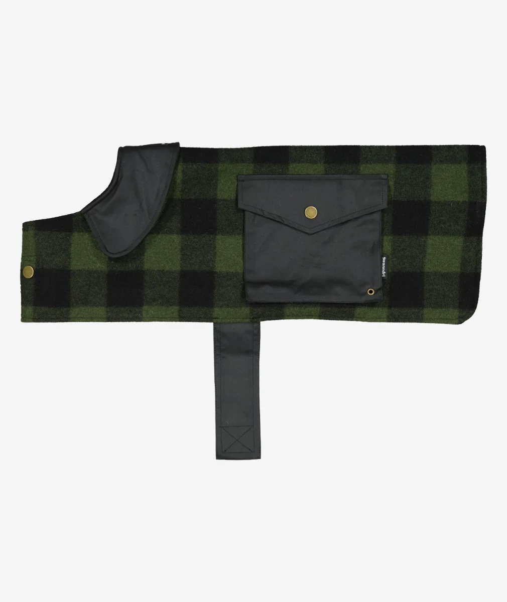 Classic Wool Dog Coat - Image 6