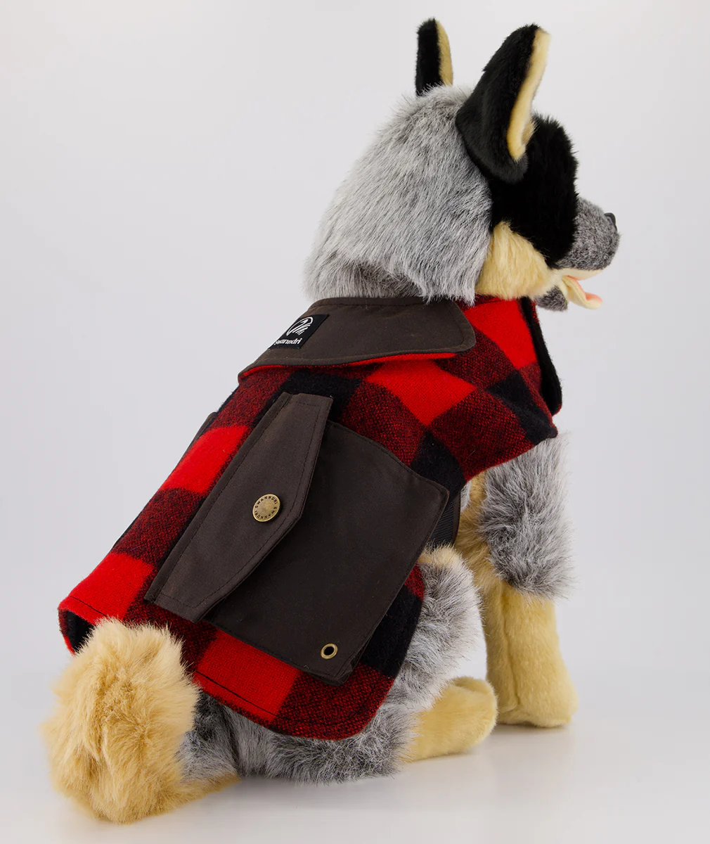 Classic Wool Dog Coat - Image 5