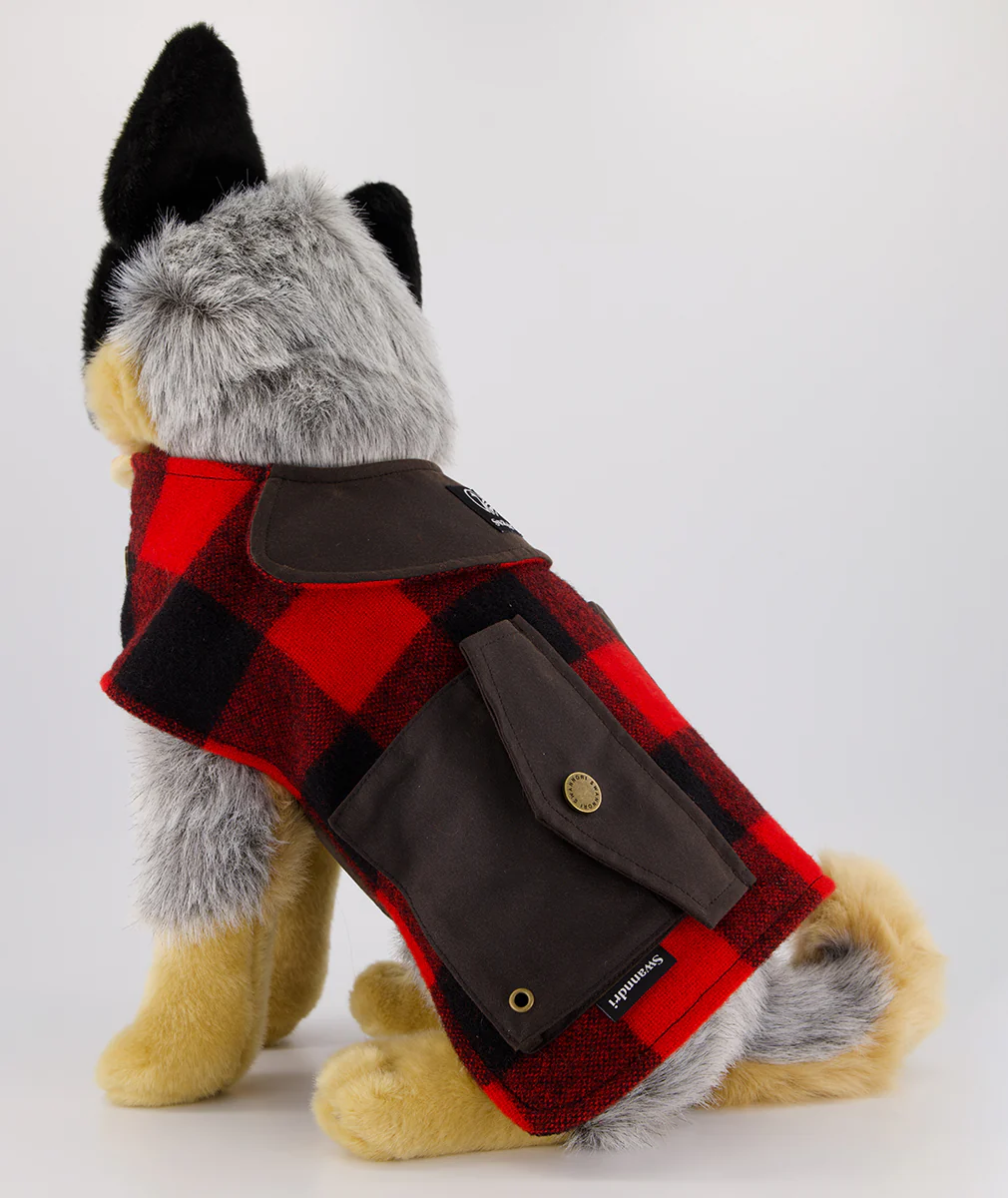Classic Wool Dog Coat - Image 6