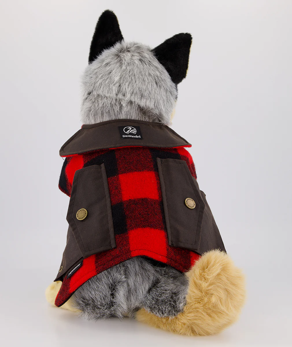 Classic Wool Dog Coat - Image 7