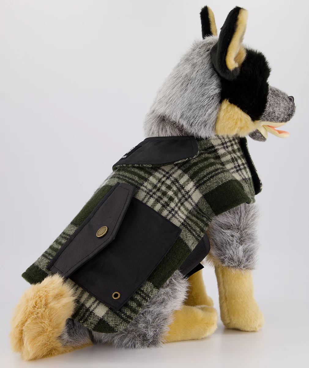 Classic Wool Dog Coat - Image 2