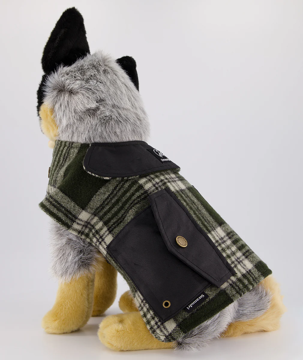 Classic Wool Dog Coat - Image 3