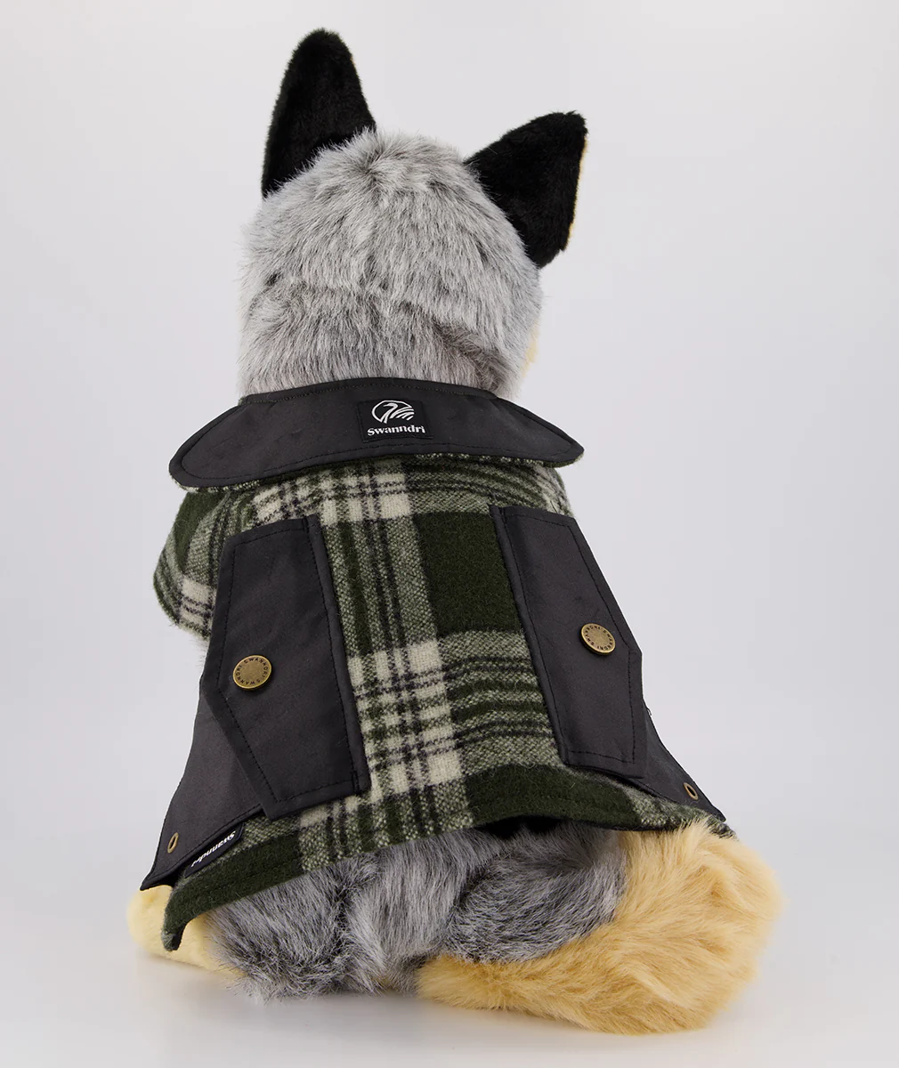 Classic Wool Dog Coat - Image 4