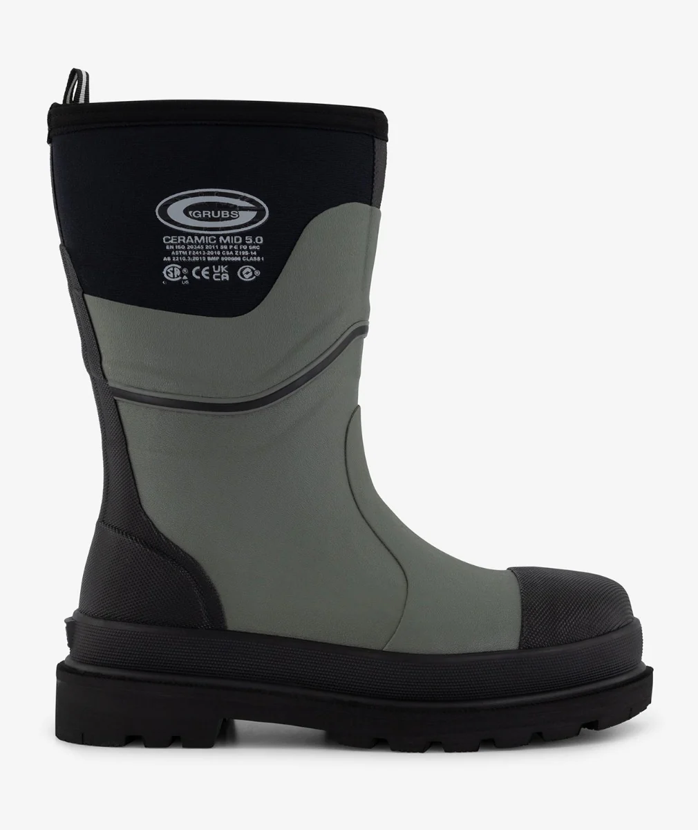Grubs Ceramic 5.0 Mid Work & Safety Boot - Image 3