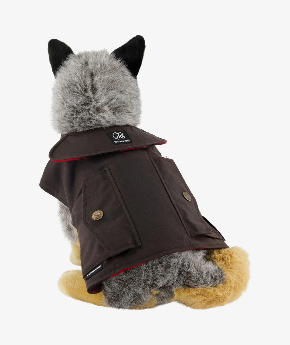 Hunter Oilskin Dog Coat - Image 3
