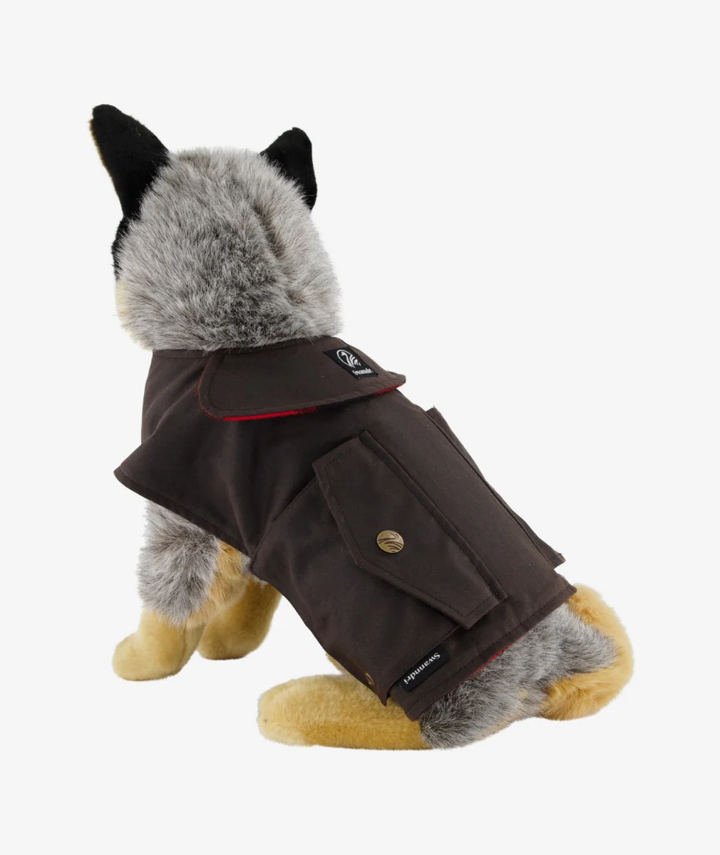 Hunter Oilskin Dog Coat - Image 4