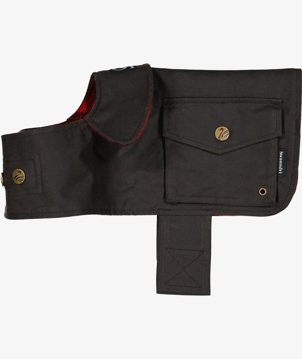 Hunter Oilskin Dog Coat - Image 7