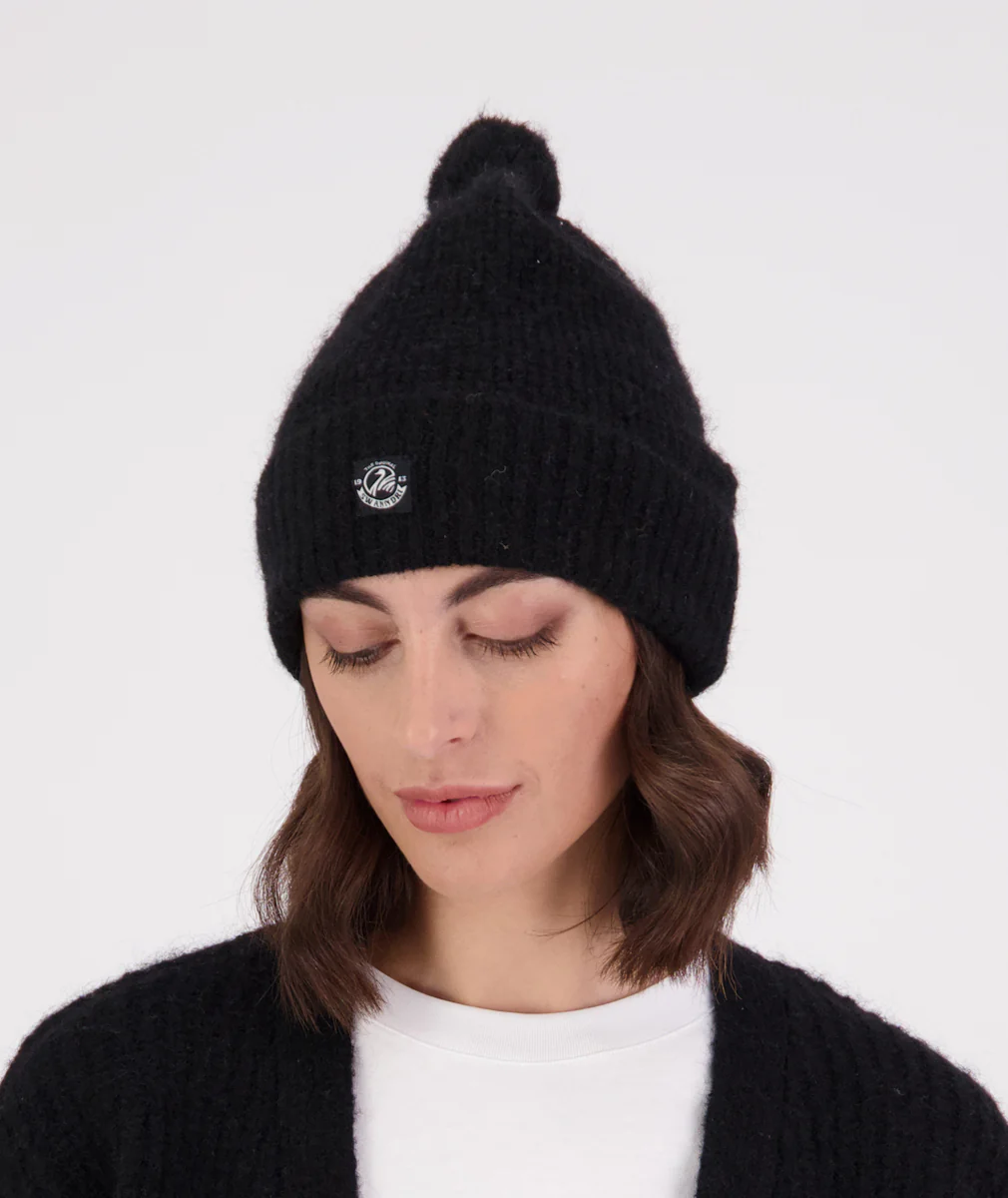 Hutton Turn Up Bobble Beanie - Image 4