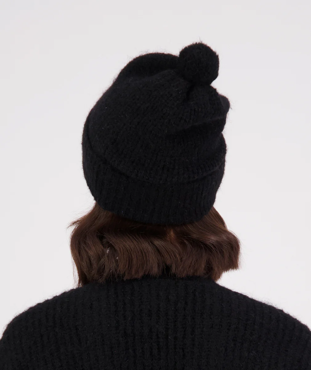 Hutton Turn Up Bobble Beanie - Image 7