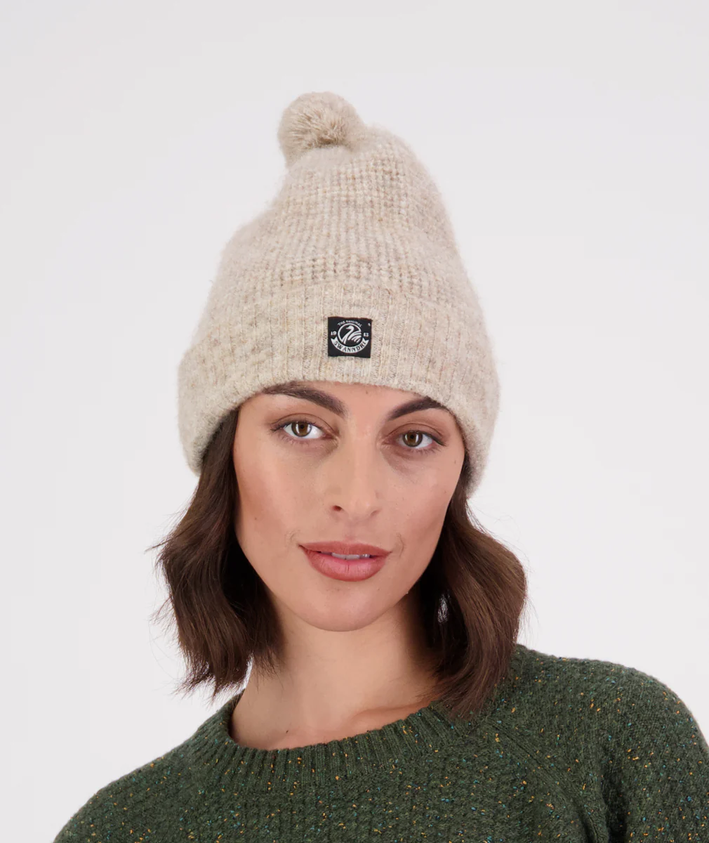 Hutton Turn Up Bobble Beanie - Image 3