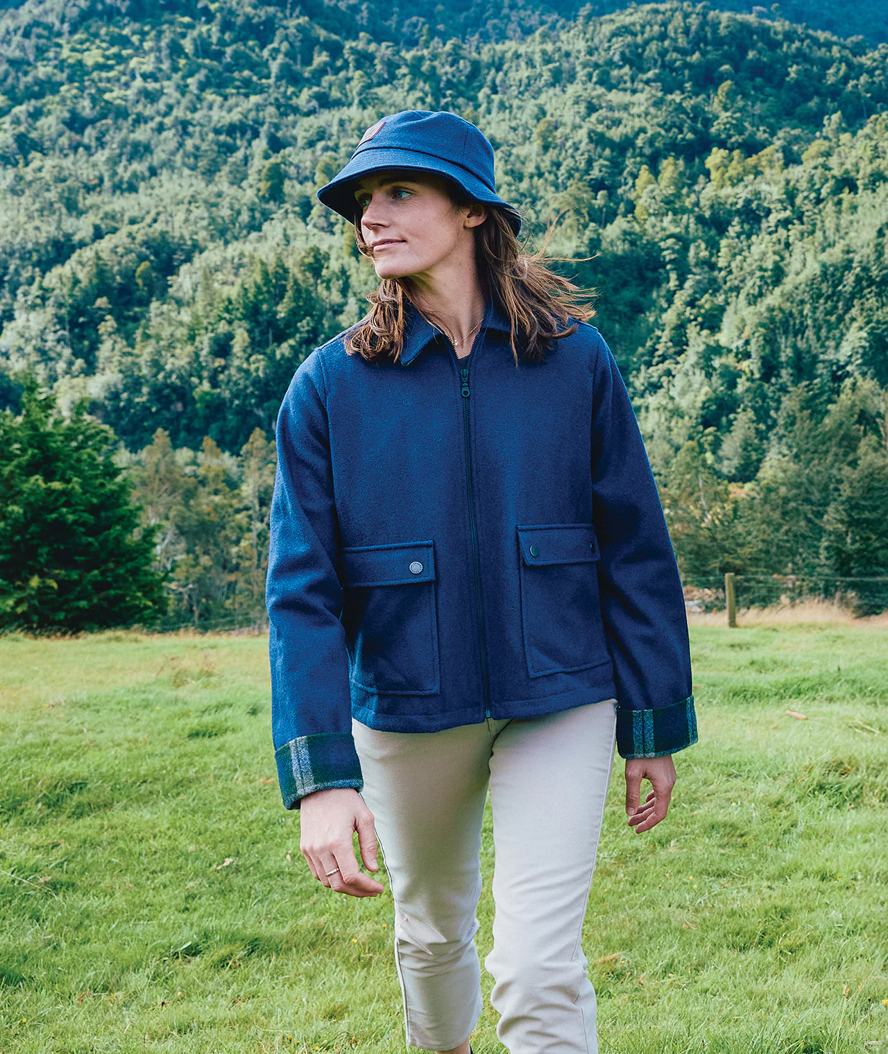 Kaimai Wool Bucket Hat - Image 3