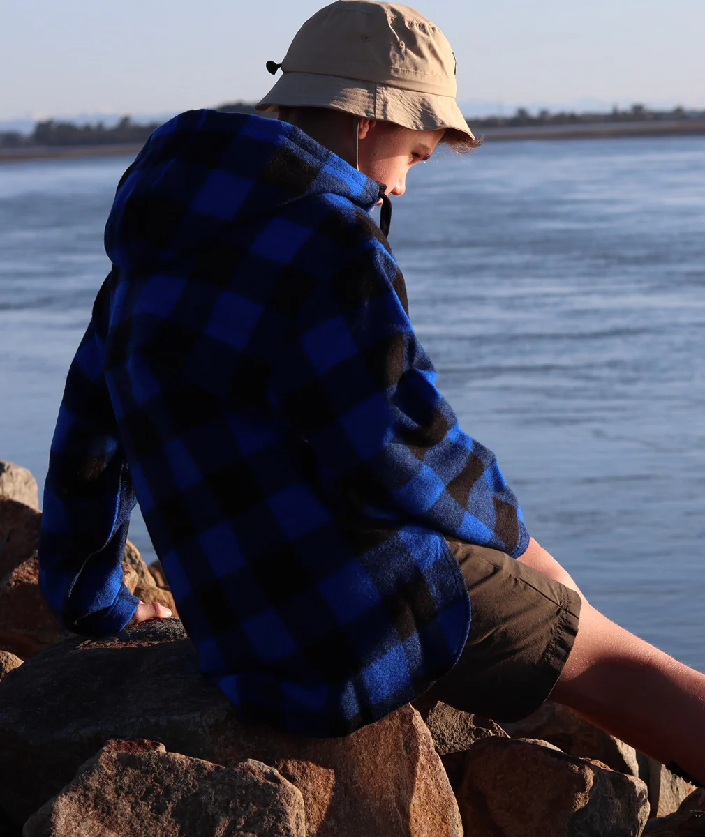 Kids' Brixton Wool Bushshirt - Image 7