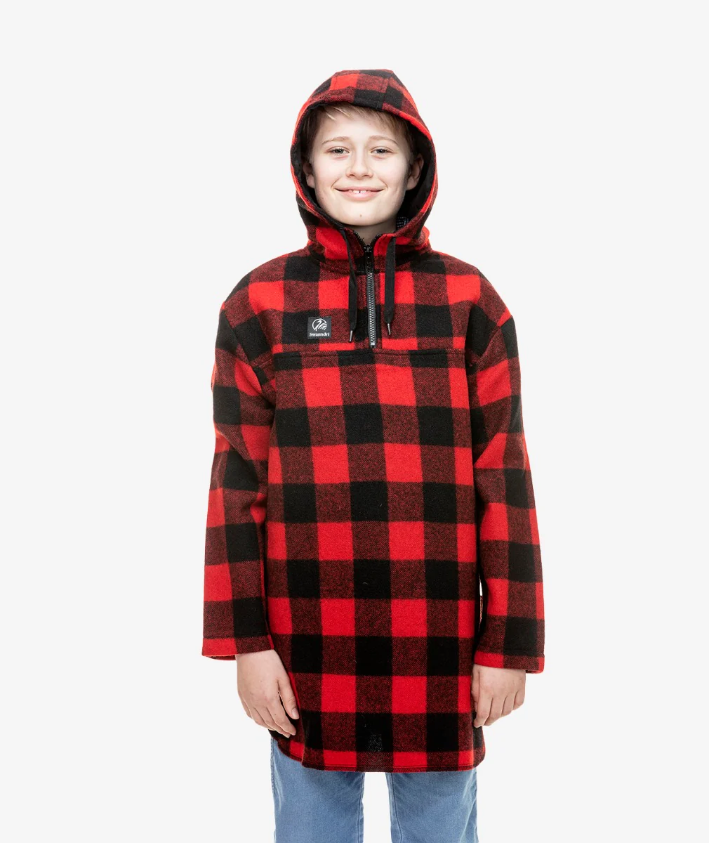 Kids' Brixton Wool Bushshirt - Image 3