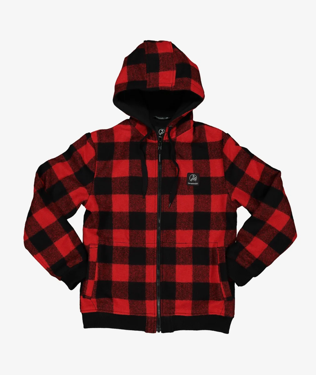 Kids' Crooked River Wool Hoodie - Image 3