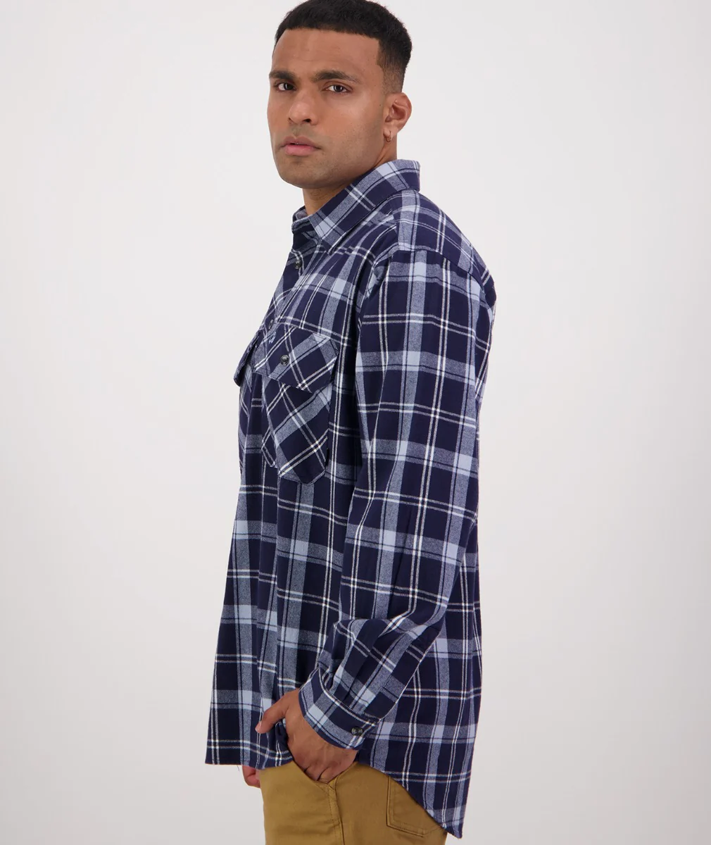 Men's Barn Yarn Dye Long Sleeve Shirt - Image 2