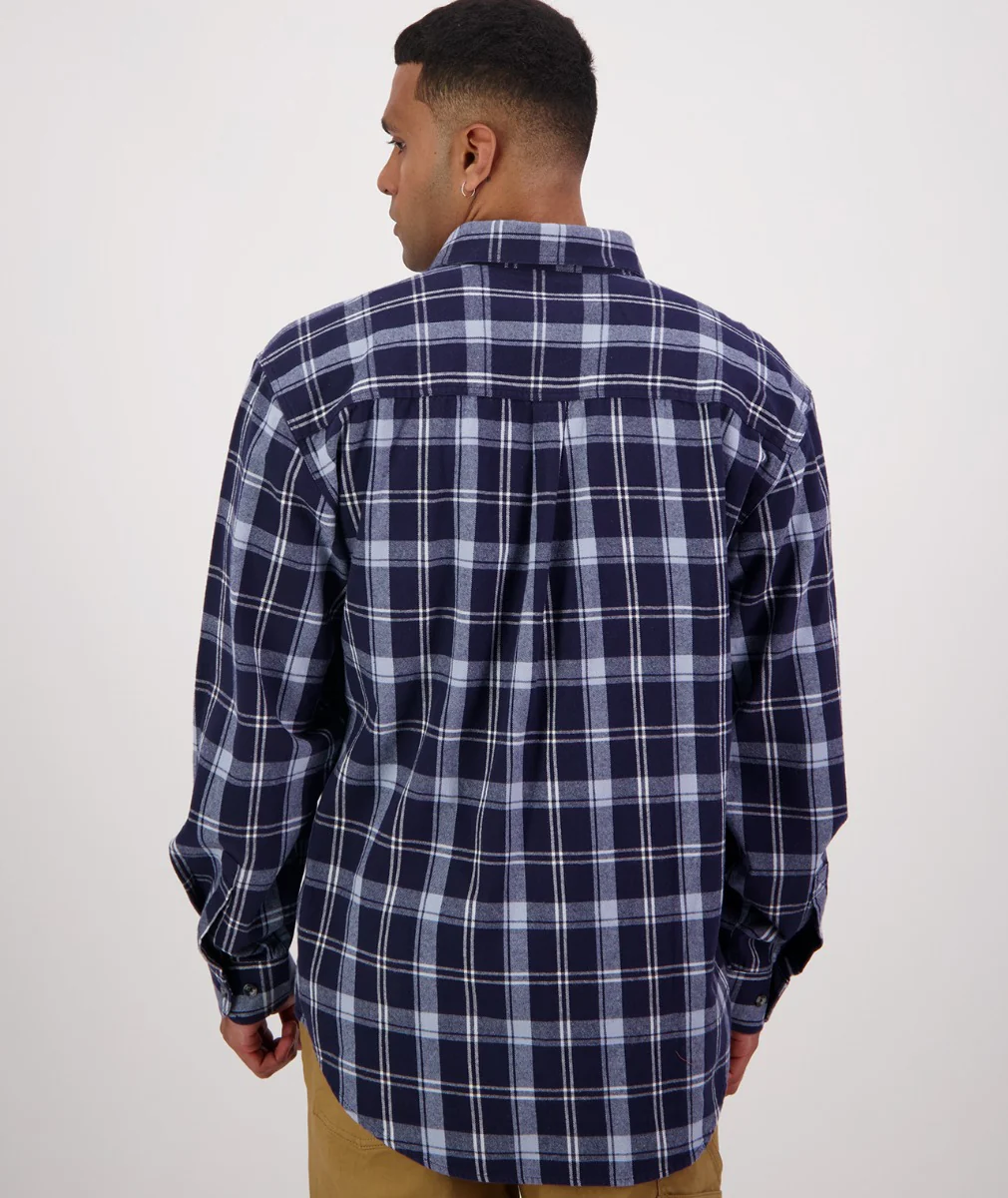 Men's Barn Yarn Dye Long Sleeve Shirt - Image 3