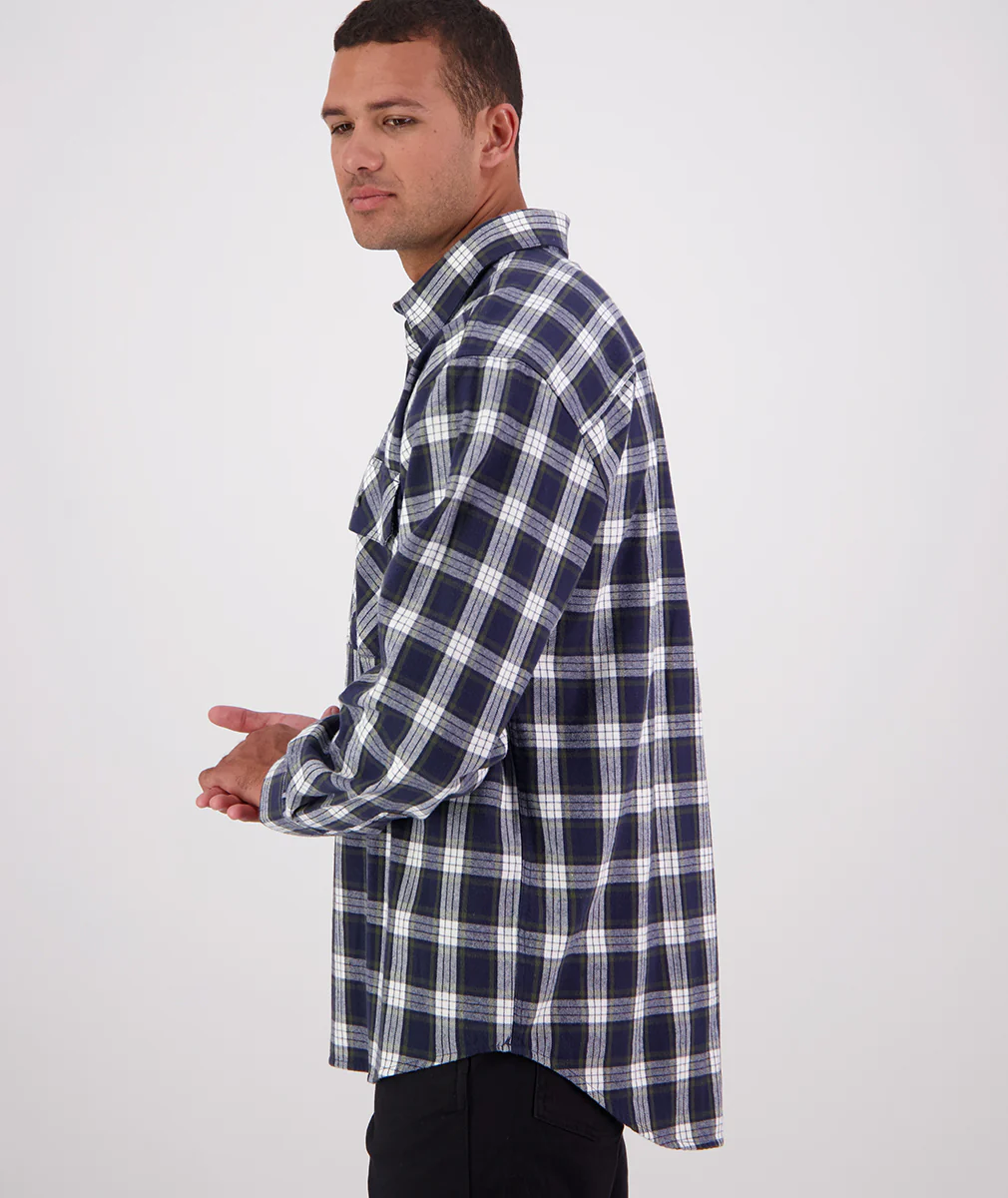 Men's Barn Yarn Dye Long Sleeve Shirt - Image 2