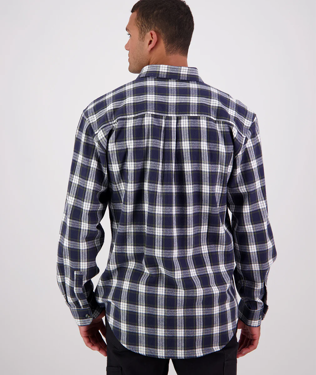 Men's Barn Yarn Dye Long Sleeve Shirt - Image 3