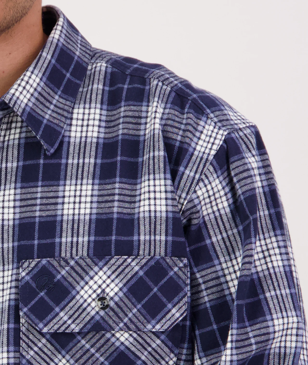 Men's Barn Yarn Dye Long Sleeve Shirt - Image 5