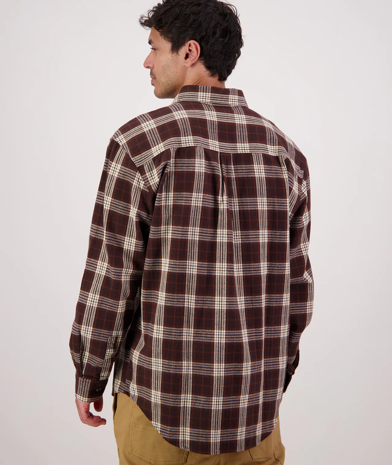 Men's Barn Yarn Dye Long Sleeve Shirt - Image 3
