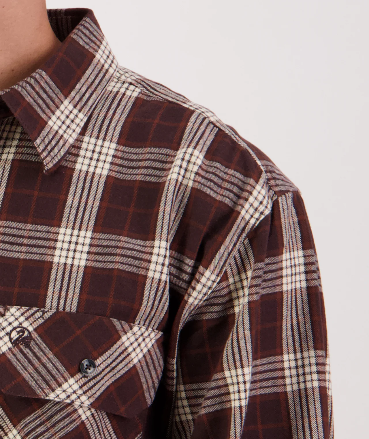 Men's Barn Yarn Dye Long Sleeve Shirt - Image 4
