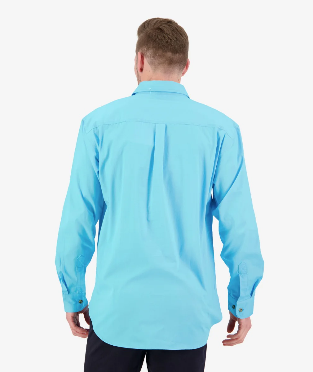 Men's Bendigo Long Sleeve Work Shirt - Image 3