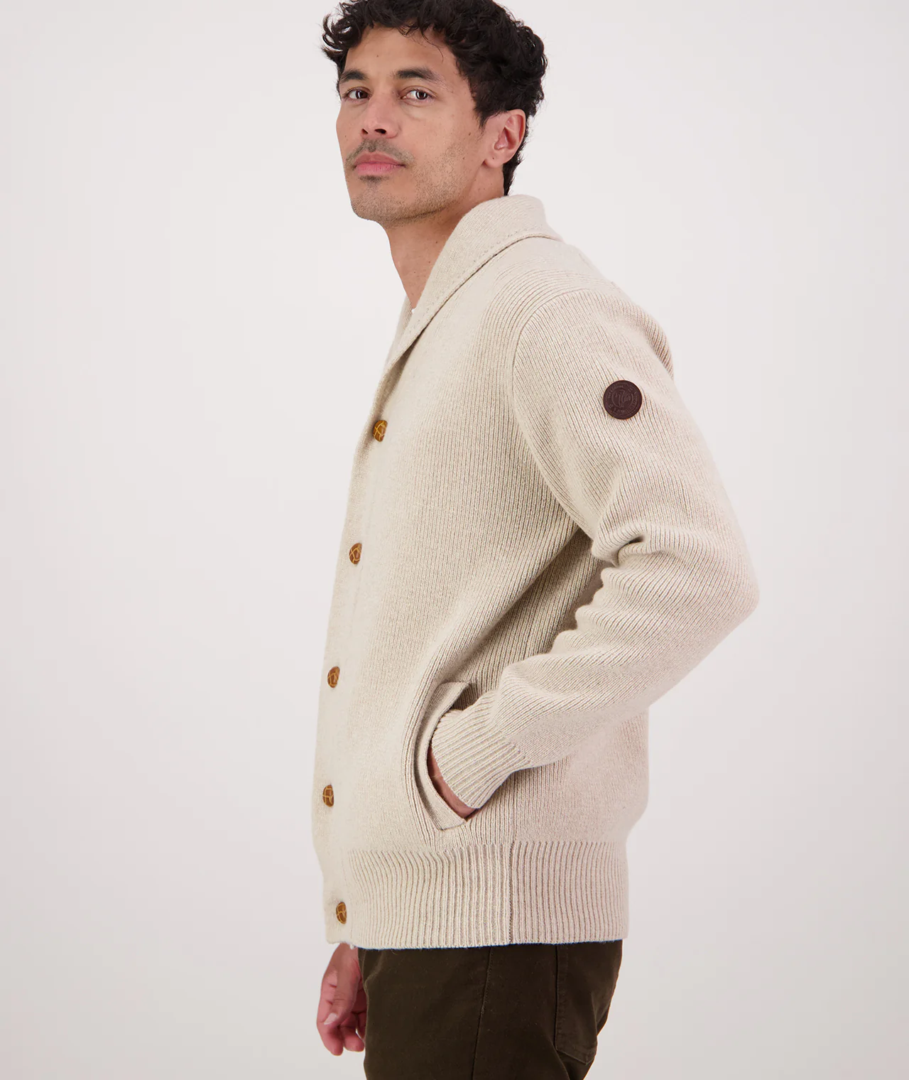 Men's Campbells Bay Cardigan - Image 3