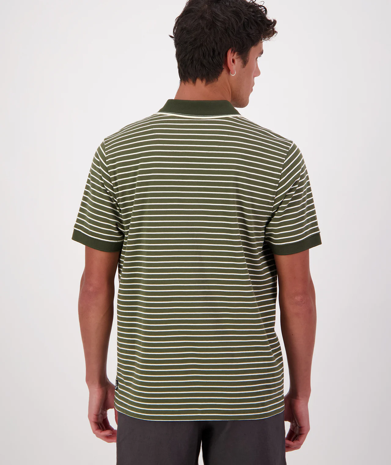 Men's Carlisle Striped Polo - Image 5