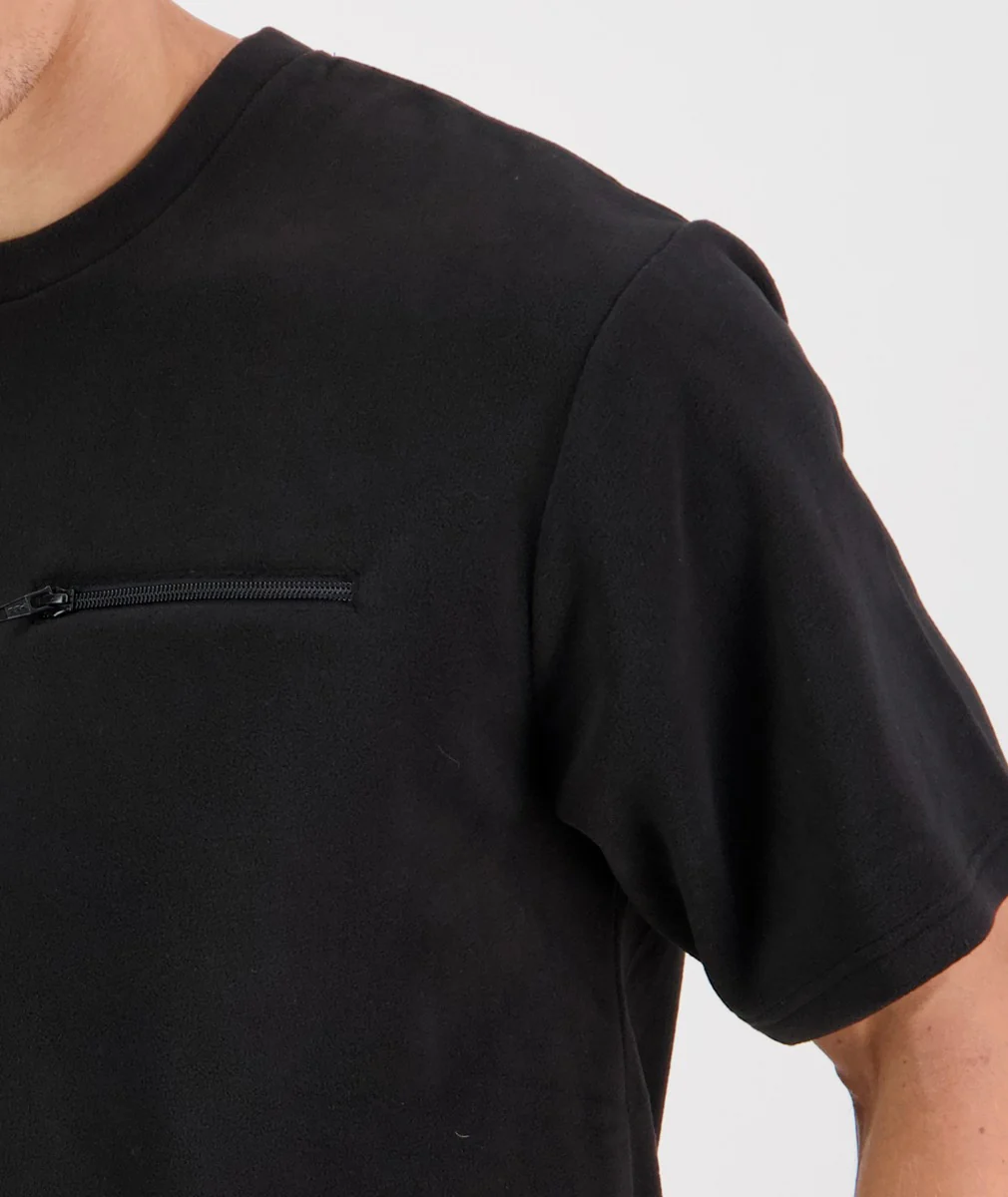Men's Catlins Fleece T-Shirt - Image 4