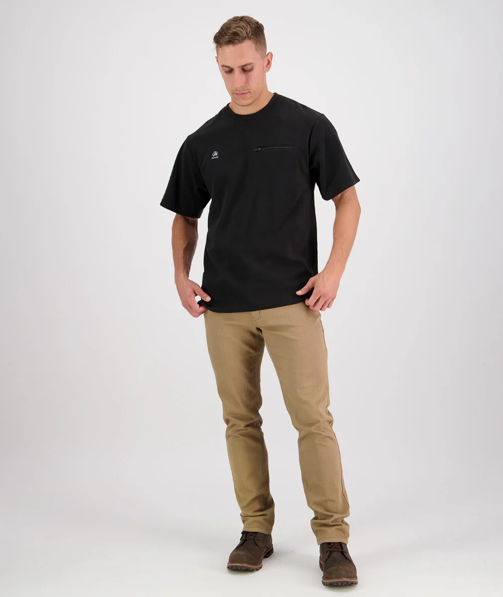 Men's Catlins Fleece T-Shirt - Image 5