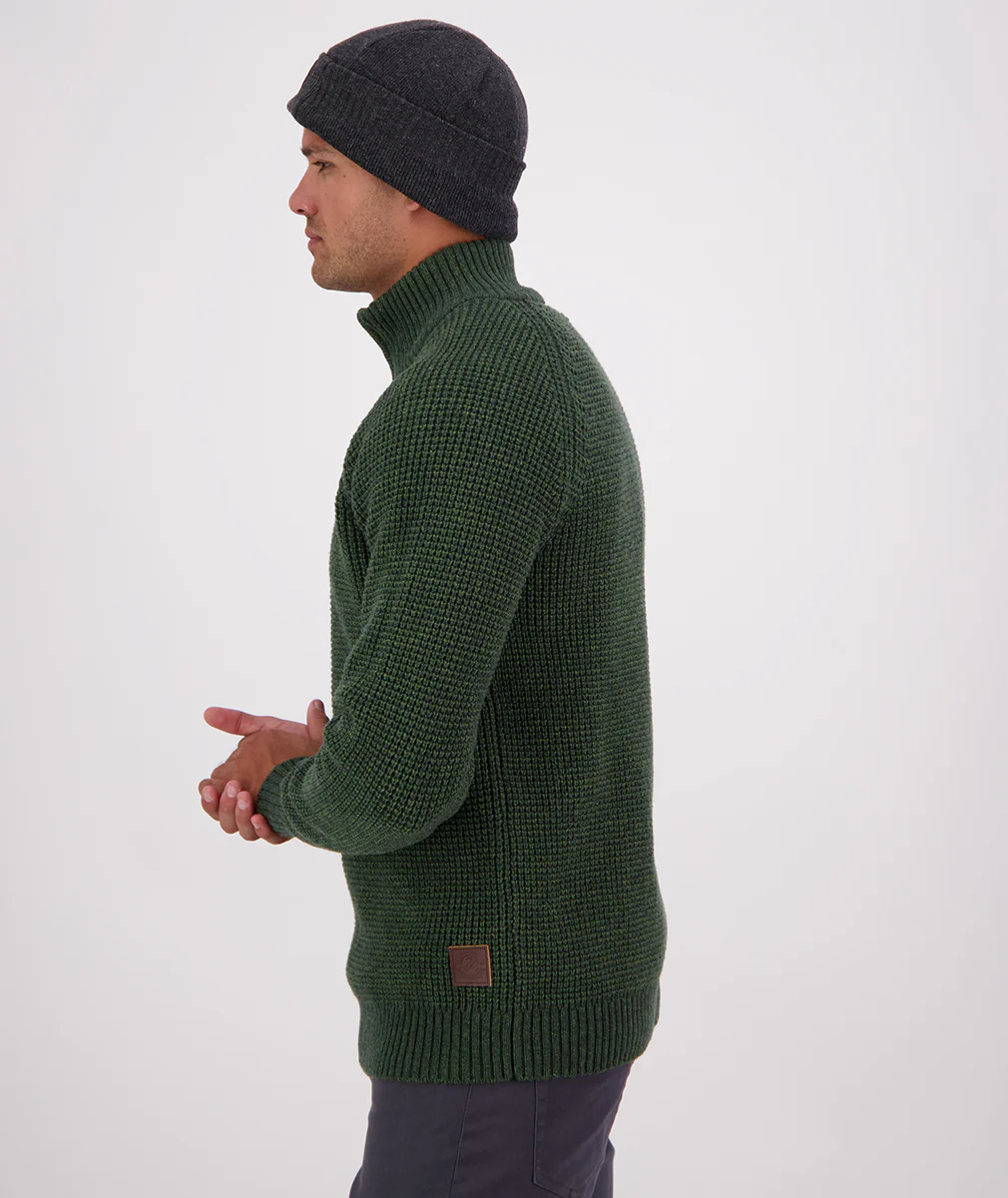 Men's Chalky Island Waffle Jumper - Image 3