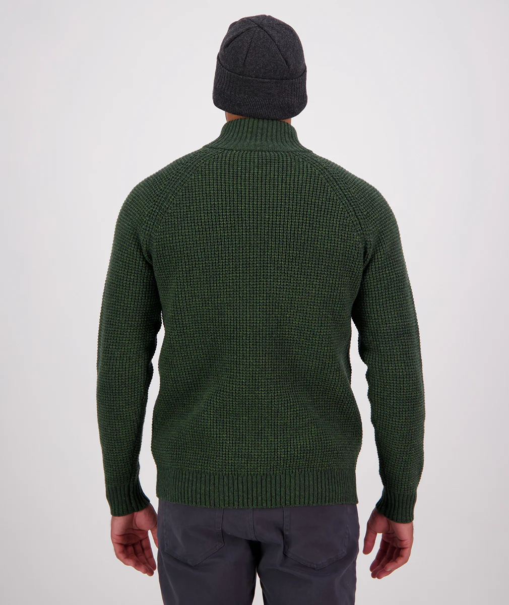 Men's Chalky Island Waffle Jumper - Image 4