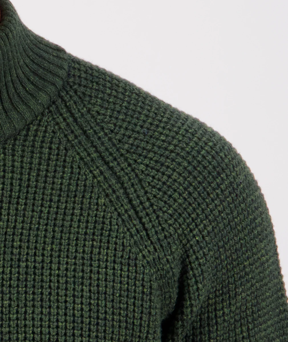 Men's Chalky Island Waffle Jumper - Image 5