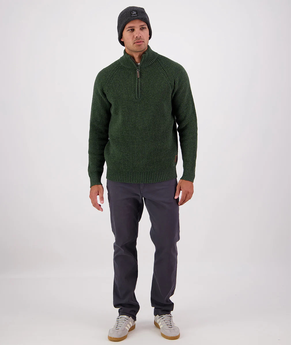 Men's Chalky Island Waffle Jumper - Image 6