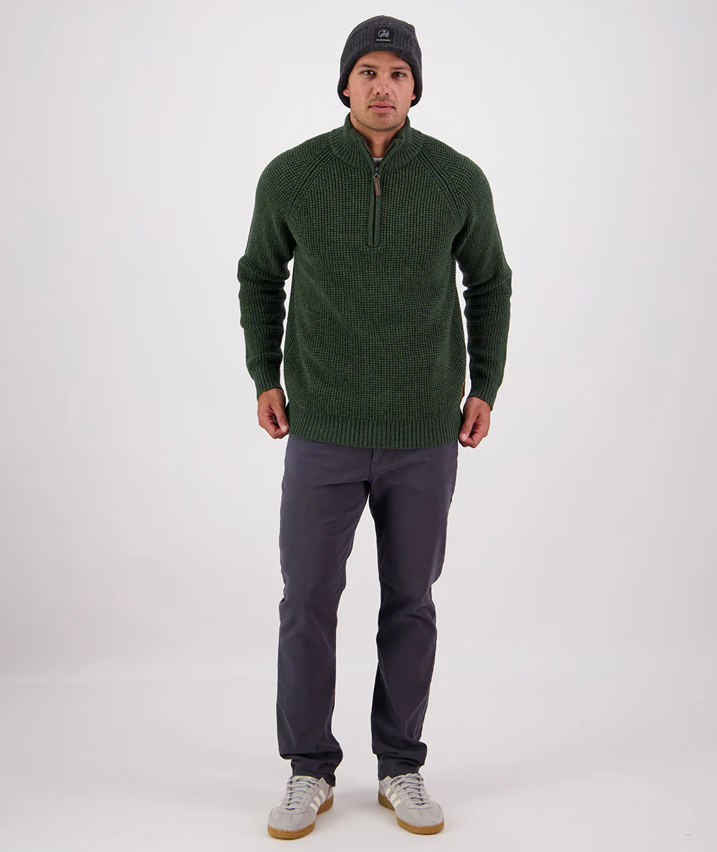 Men's Chalky Island Waffle Jumper - Image 7