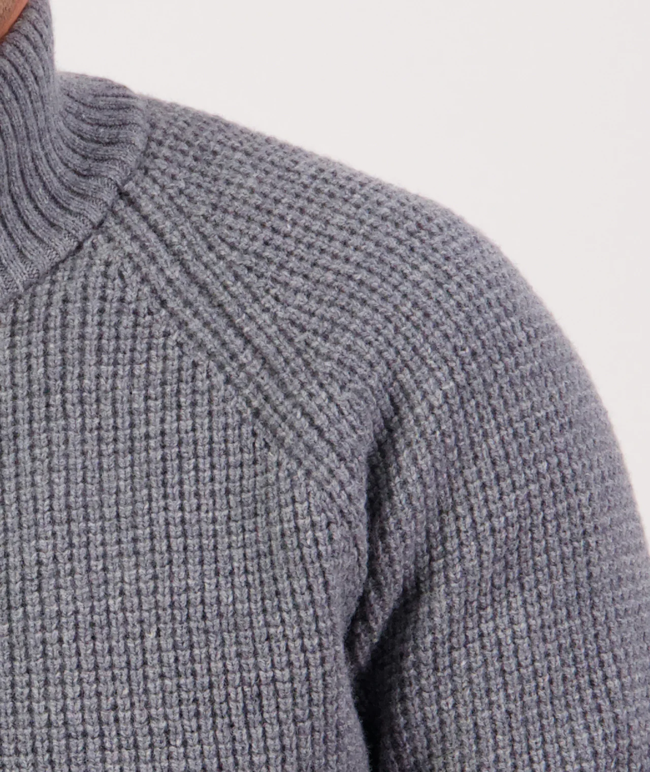 Men's Chalky Island Waffle Jumper - Image 4