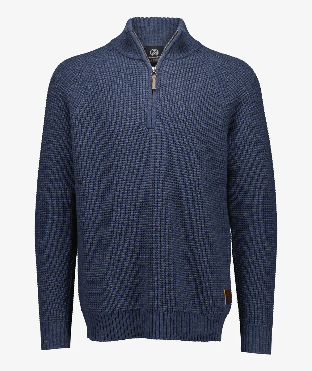 Men's Chalky Island Waffle Jumper - Image 14