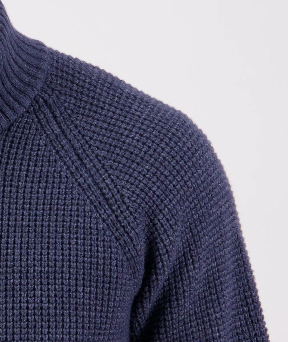 Men's Chalky Island Waffle Jumper - Image 6