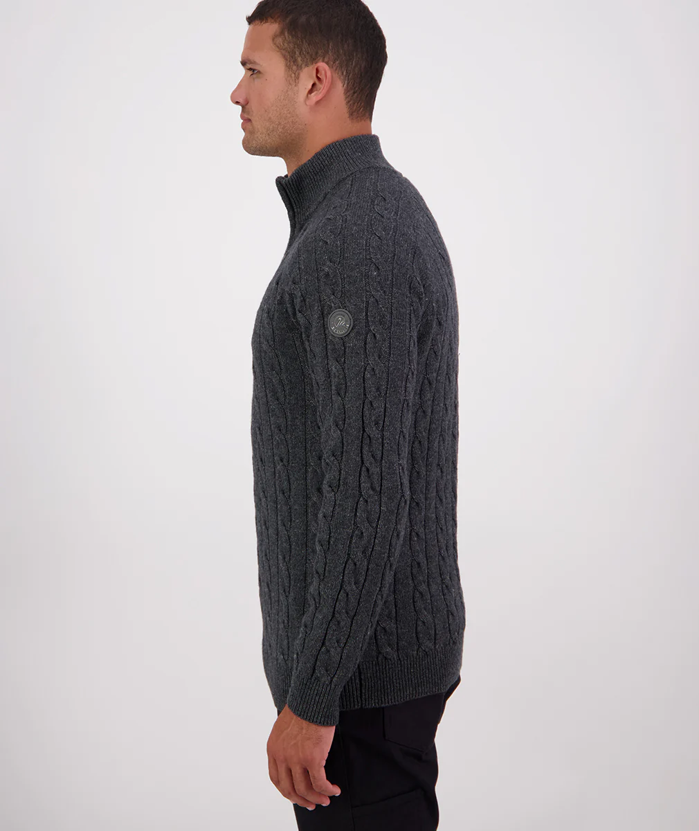 Men's Doncaster V2 Zip Cable Knit - Image 5