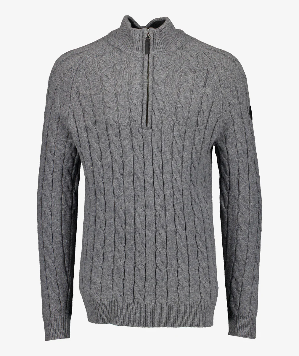 Men's Doncaster V2 Zip Cable Knit - Image 8