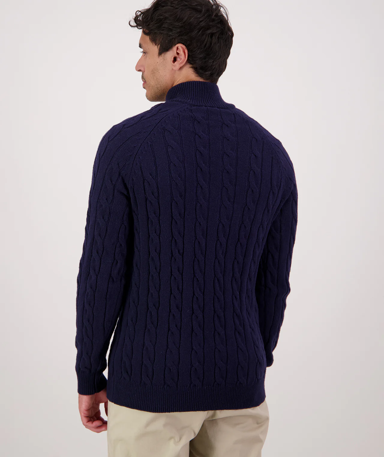 Men's Doncaster V2 Zip Cable Knit - Image 3