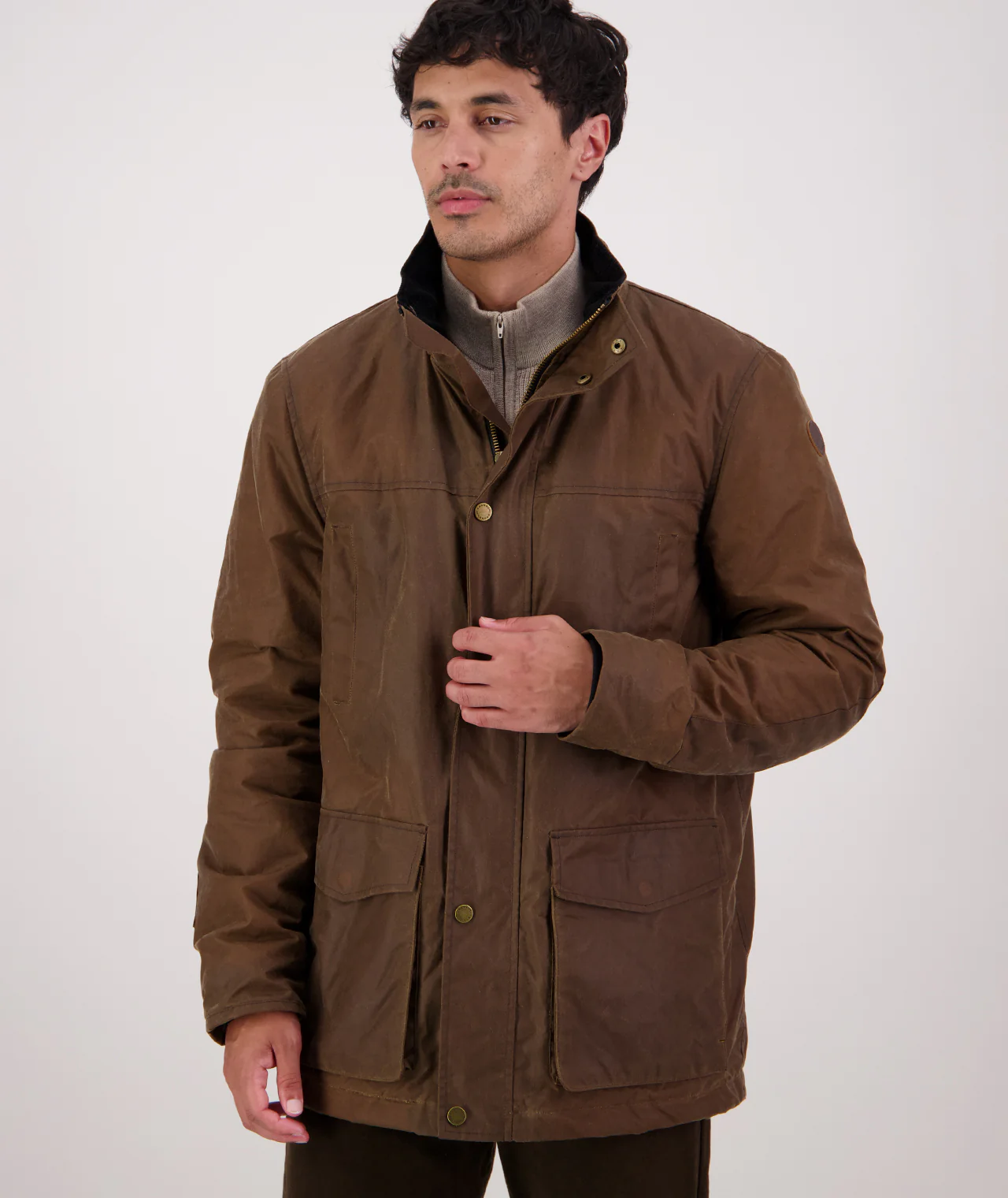 Men's Evans Flat V2 Oilskin Jacket - Image 11