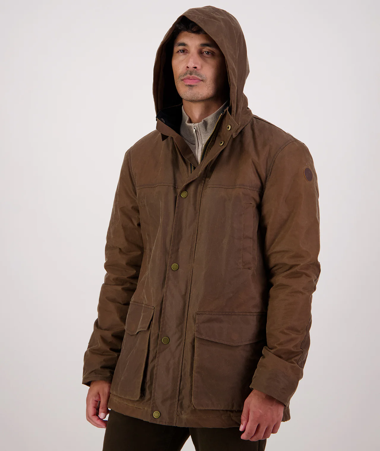 Men's Evans Flat V2 Oilskin Jacket - Image 13