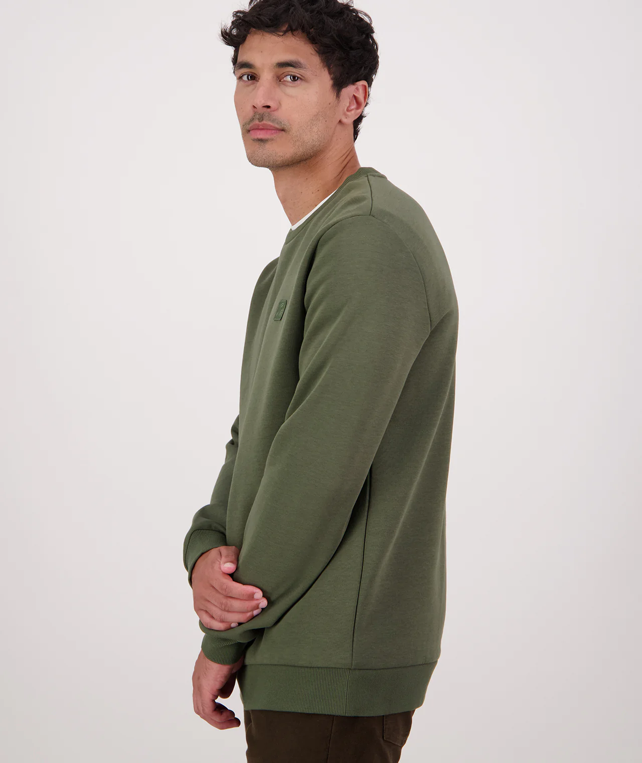 Men's Fundamentals Cotton Fleece Crew - Image 2
