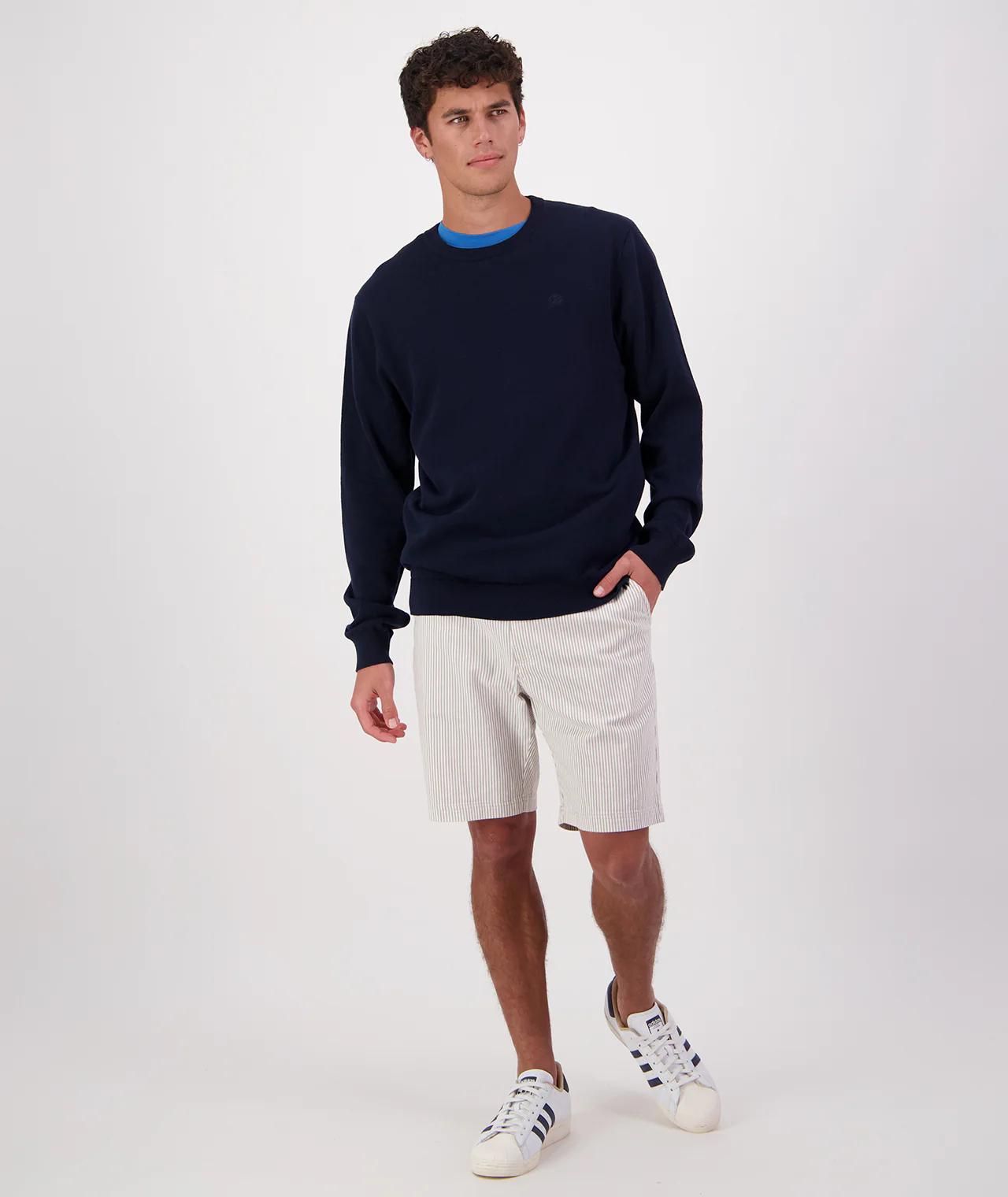 Men's Fundamentals Cotton Knit Crew - Image 4