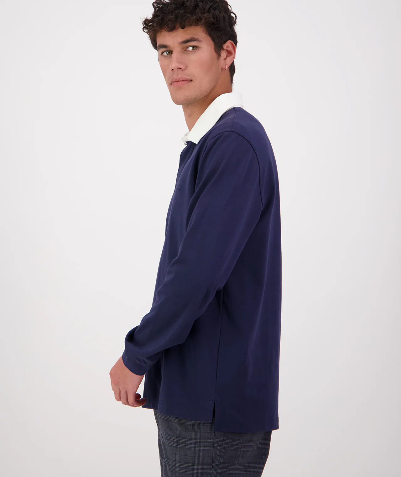 Men's Fundamentals Long Sleeve Rugby Top - Image 3