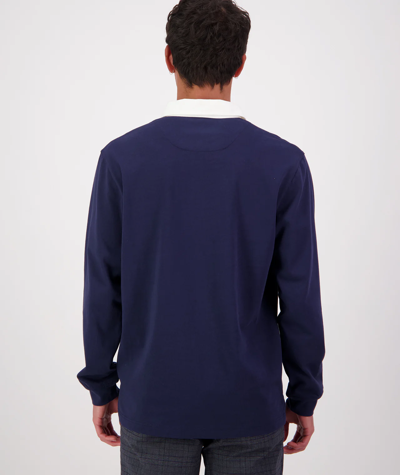 Men's Fundamentals Long Sleeve Rugby Top - Image 4