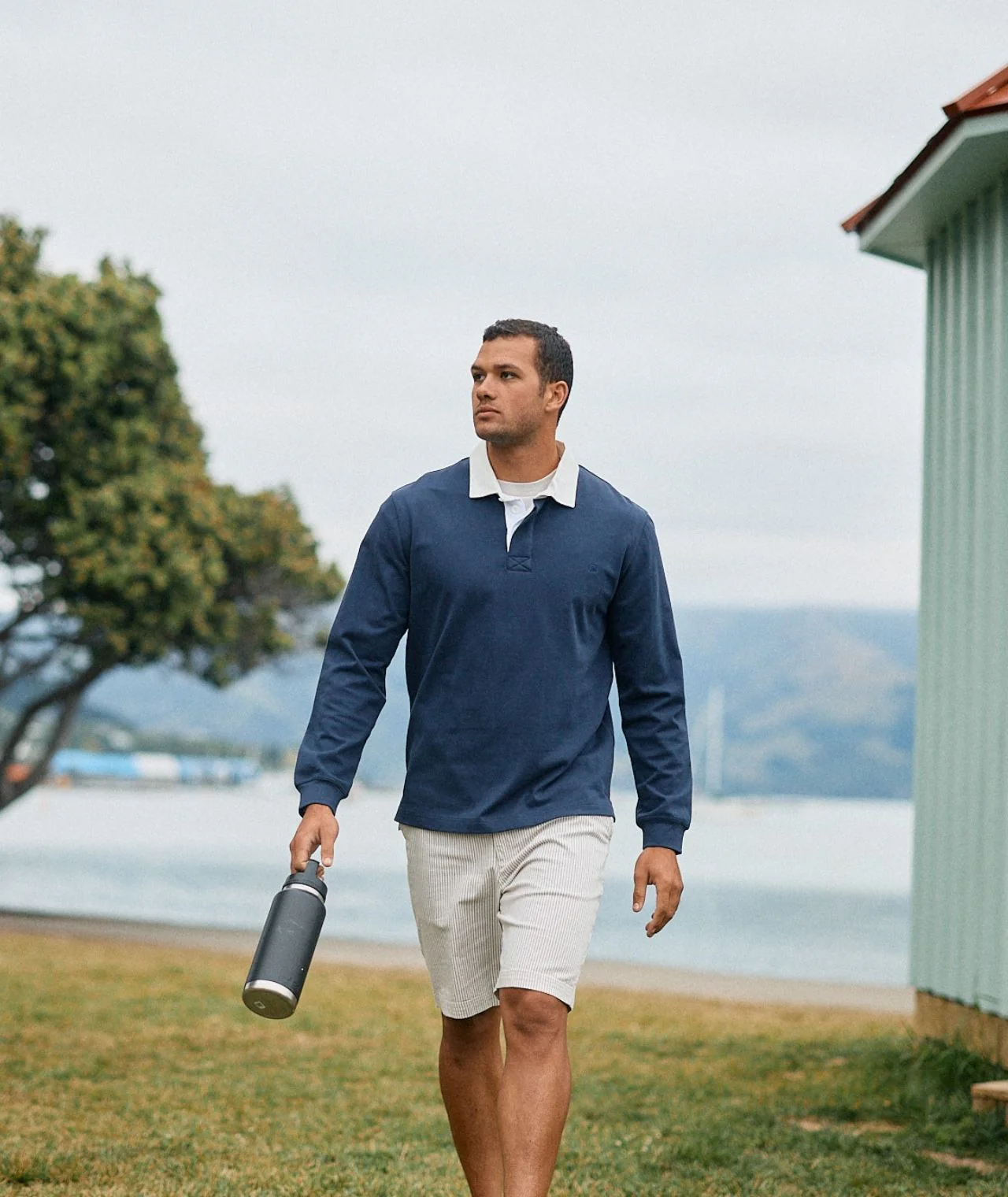 Men's Fundamentals Long Sleeve Rugby Top - Image 7
